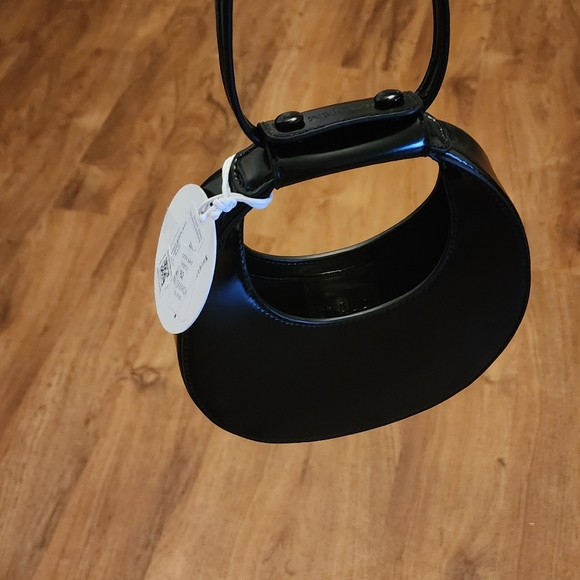 Staud Mini Moon Bag (Black) - Picture 4 of 12